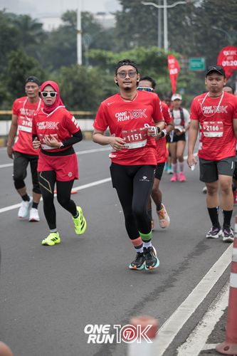 Race photo from ONE RUN 10K 2025
