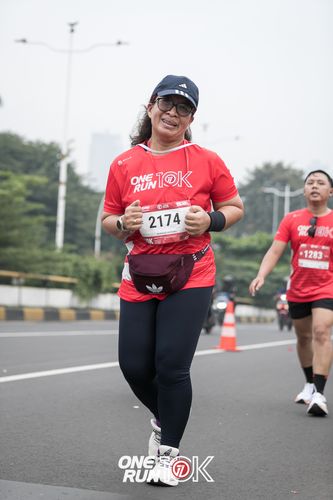 Race photo from ONE RUN 10K 2025