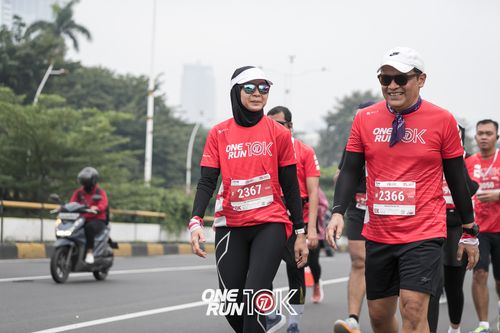 Race photo from ONE RUN 10K 2025