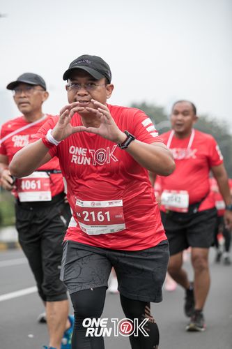 Race photo from ONE RUN 10K 2025