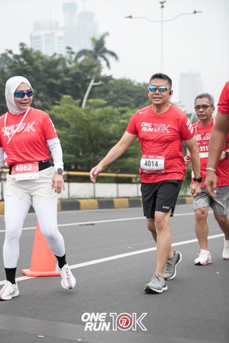 Race photo from ONE RUN 10K 2025