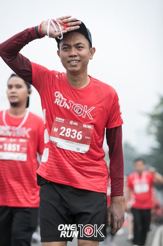 Race photo from ONE RUN 10K 2025
