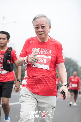 Race photo from ONE RUN 10K 2025