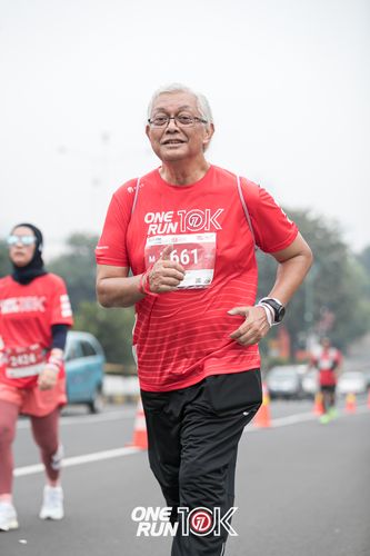Race photo from ONE RUN 10K 2025