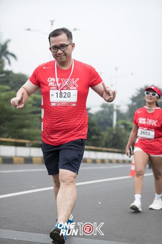 Race photo from ONE RUN 10K 2025