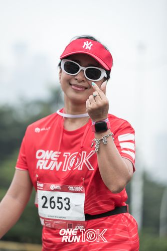 Race photo from ONE RUN 10K 2025