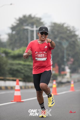 Race photo from ONE RUN 10K 2025