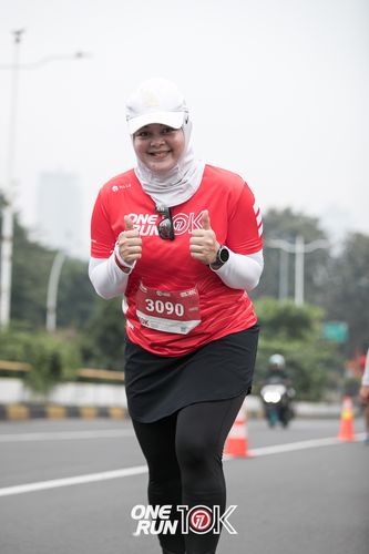 Race photo from ONE RUN 10K 2025