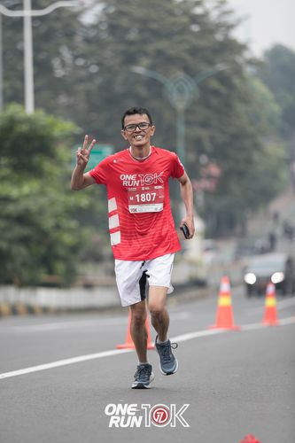 Race photo from ONE RUN 10K 2025