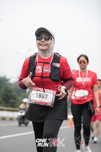 Race photo from ONE RUN 10K 2025
