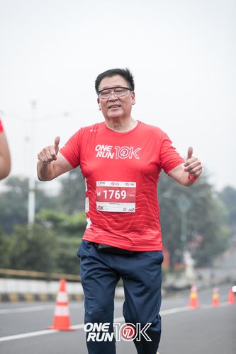 Race photo from ONE RUN 10K 2025