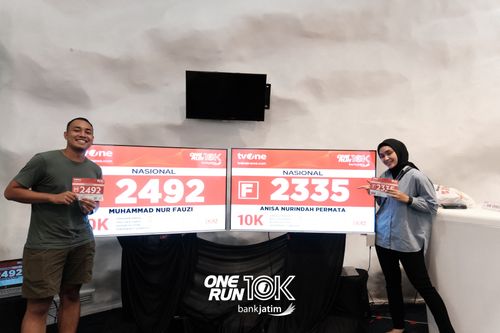 Race photo from ONE RUN 10 K