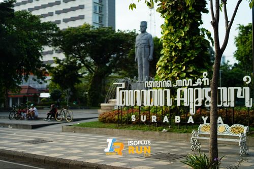 Race photo from Isoplus Run 2024 Surabaya