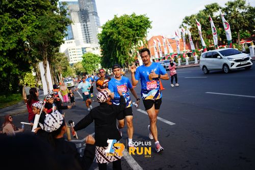 Race photo from Isoplus Run 2024 Surabaya