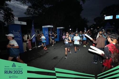 Race photo from Mangkunegaran Run 2025