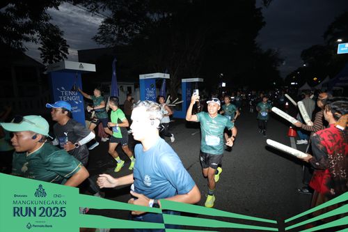 Race photo from Mangkunegaran Run 2025