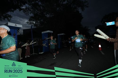 Race photo from Mangkunegaran Run 2025