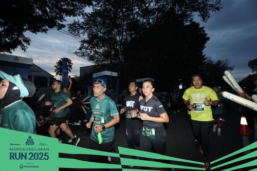 Race photo from Mangkunegaran Run 2025
