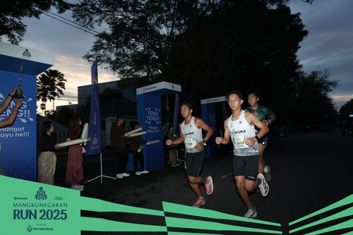 Race photo from Mangkunegaran Run 2025