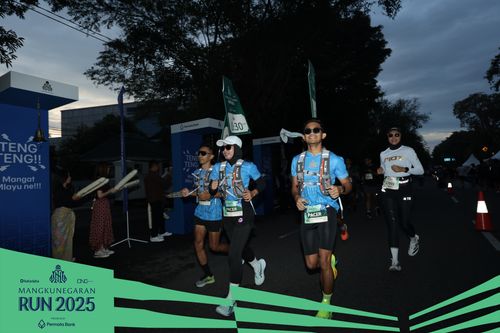 Race photo from Mangkunegaran Run 2025