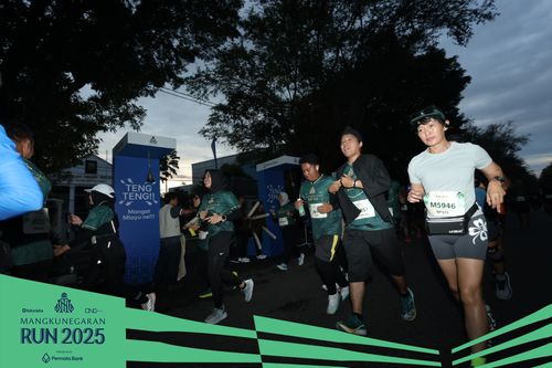 Race photo from Mangkunegaran Run 2025