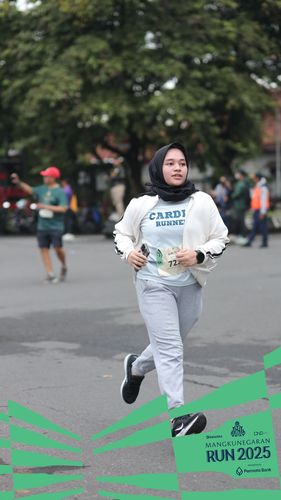 Race photo from Mangkunegaran Run 2025