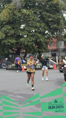 Race photo from Mangkunegaran Run 2025