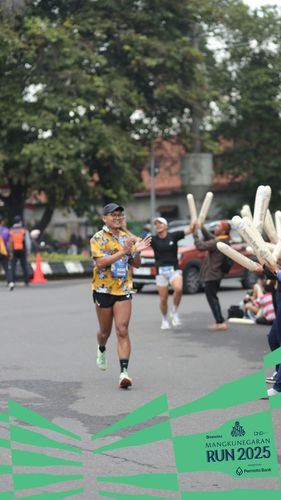 Race photo from Mangkunegaran Run 2025