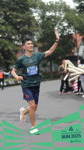 Race photo from Mangkunegaran Run 2025