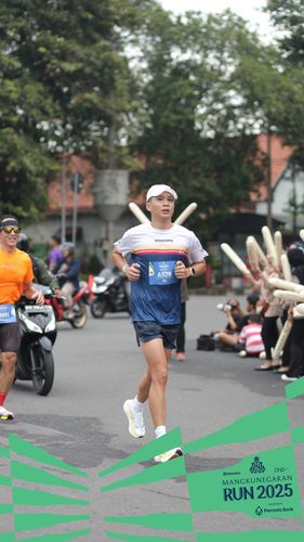 Race photo from Mangkunegaran Run 2025