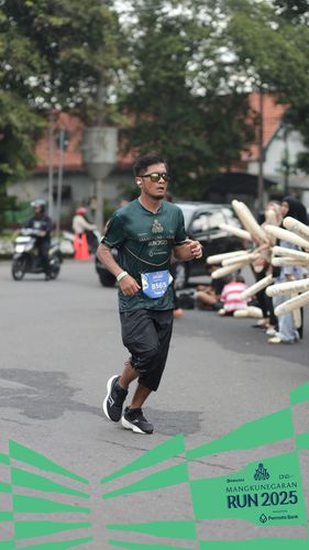 Race photo from Mangkunegaran Run 2025