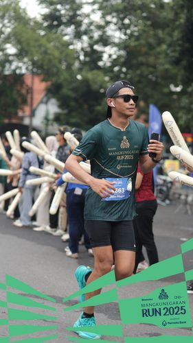 Race photo from Mangkunegaran Run 2025