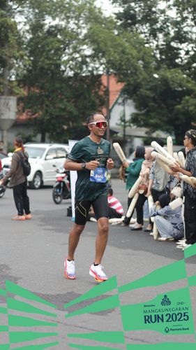 Race photo from Mangkunegaran Run 2025