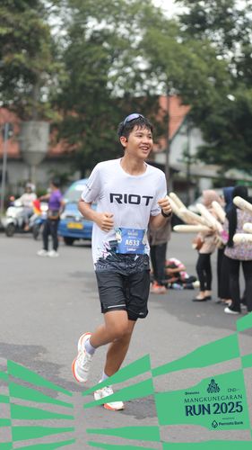 Race photo from Mangkunegaran Run 2025