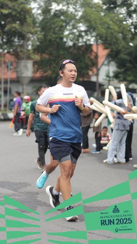 Race photo from Mangkunegaran Run 2025