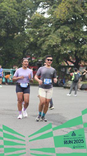 Race photo from Mangkunegaran Run 2025