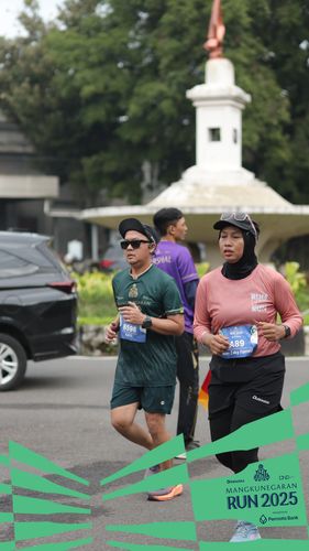 Race photo from Mangkunegaran Run 2025