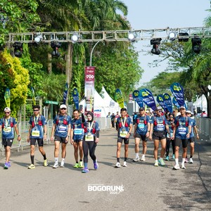 Race photo from BOGORUN 2026
