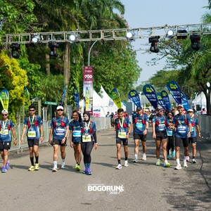 Race photo from BOGORUN 2026