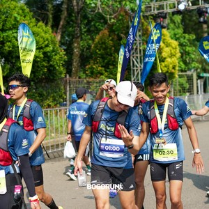 Race photo from BOGORUN 2026