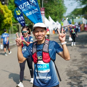 Race photo from BOGORUN 2026