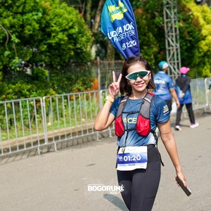 Race photo from BOGORUN 2026