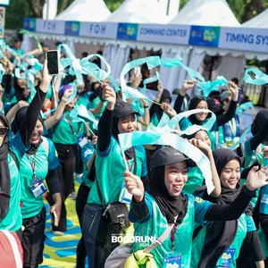 Race photo from BOGORUN 2026
