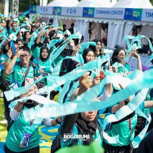 Race photo from BOGORUN 2026