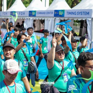 Race photo from BOGORUN 2026