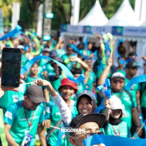 Race photo from BOGORUN 2026