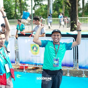 Race photo from BOGORUN 2026