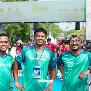 Race photo from BOGORUN 2026