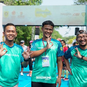 Race photo from BOGORUN 2026