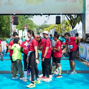 Race photo from BOGORUN 2026
